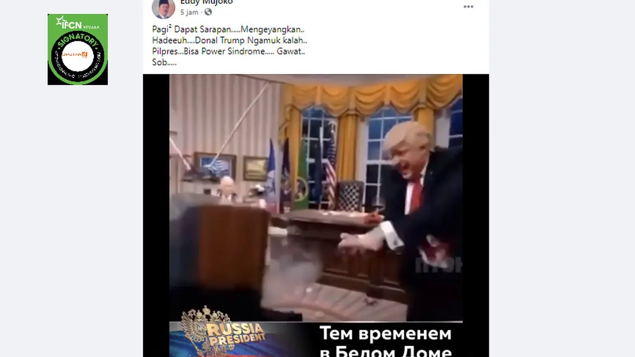 Penelusuran Video Donald Trump Ngamuk karena Kalah Pilpres