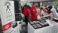 300 Siswa hingga Warga Dapat Pemeriksaan Mata dan Kacamata Gratis