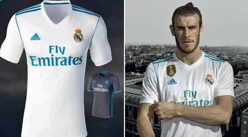 Real Madrid meluncurkan seragam baru untuk 2017/2018. (Twitter)