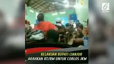 Beredar video ajakan Bupati Cirebon mengajak warganya mencoblos Jokowi-Ma’ruf.