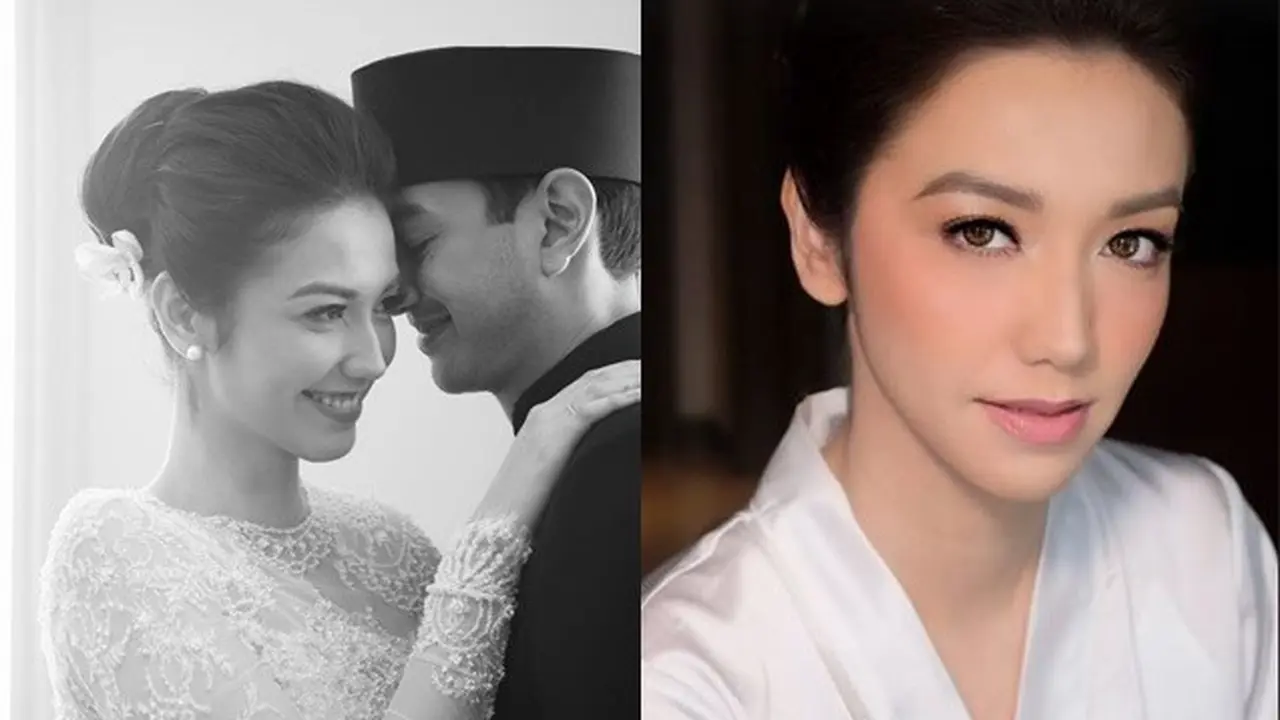 Umumkan Menikah, Ini 5 Potret Detail Makeup Velove Vexia di Hari Pernikahan