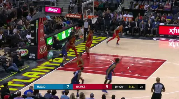Berita video game recap NBA 2017-2018 antara Atalanta Hawks melawan Orlando Magic dengan skor 94-88.