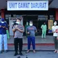 Tiga pasien yang dirawat di Rumah sakit Bhayangkara sembuh dari corona. (Liputan6.com/Polda Papua/Katharina Janur)