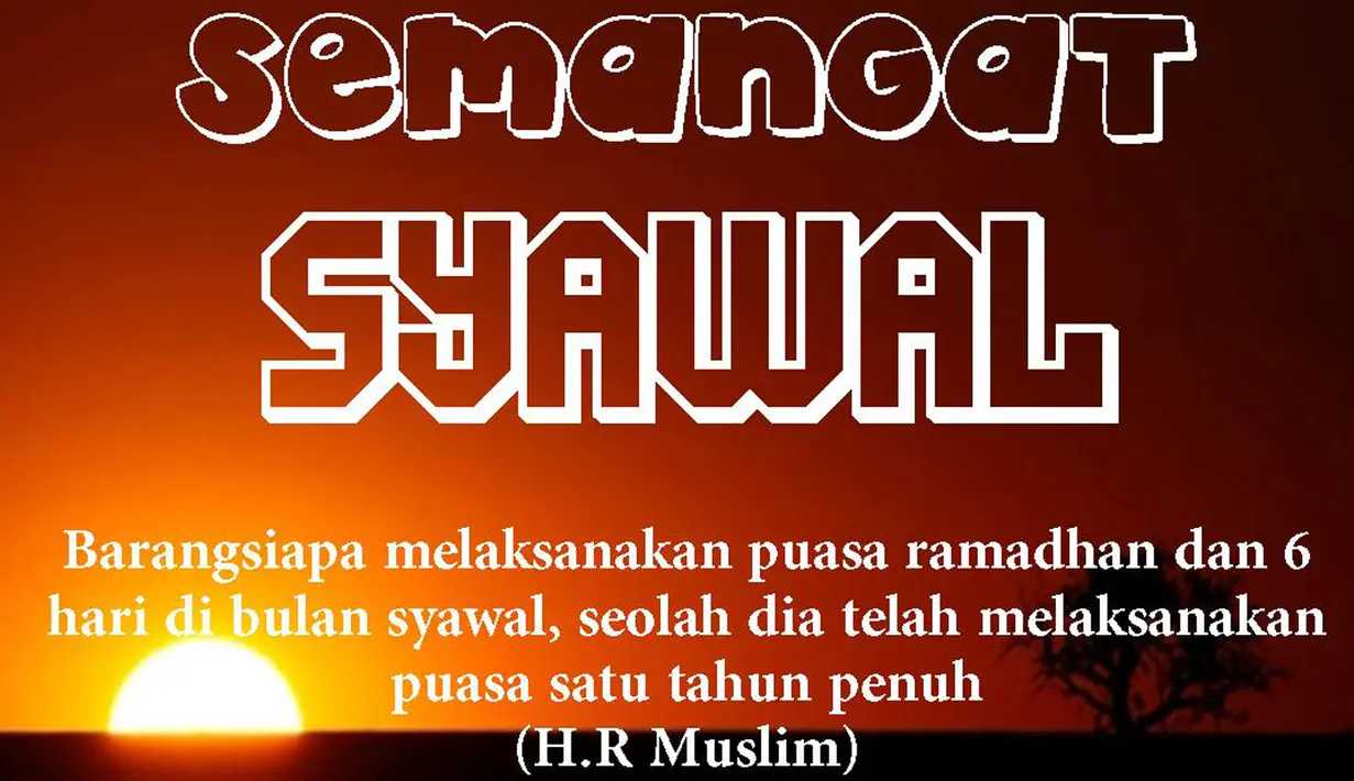 Sebagian umat Islam di Indonesia ada yang melakukan Puasa Sunah Syawal di hari kedua Lebaran. (Istimewa)