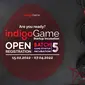 Indigo Game Startup Incubation kembali membuka pendaftaran untuk batch ke-5 yang akan berlangsung mulai 15 Februari hingga 7 April 2022.