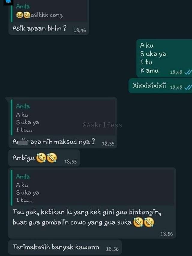 6 Chat Modus ke Teman Sendiri Ini Bikin Baper Sekaligus Nyesek