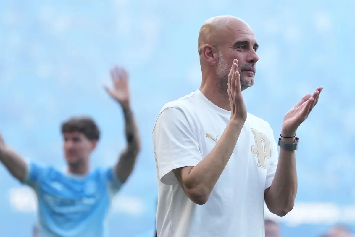 Foto: Pep Guardiola Ucapkan Perpisahan dengan Manchester City setelah Satu Dekade di Etihad Stadium