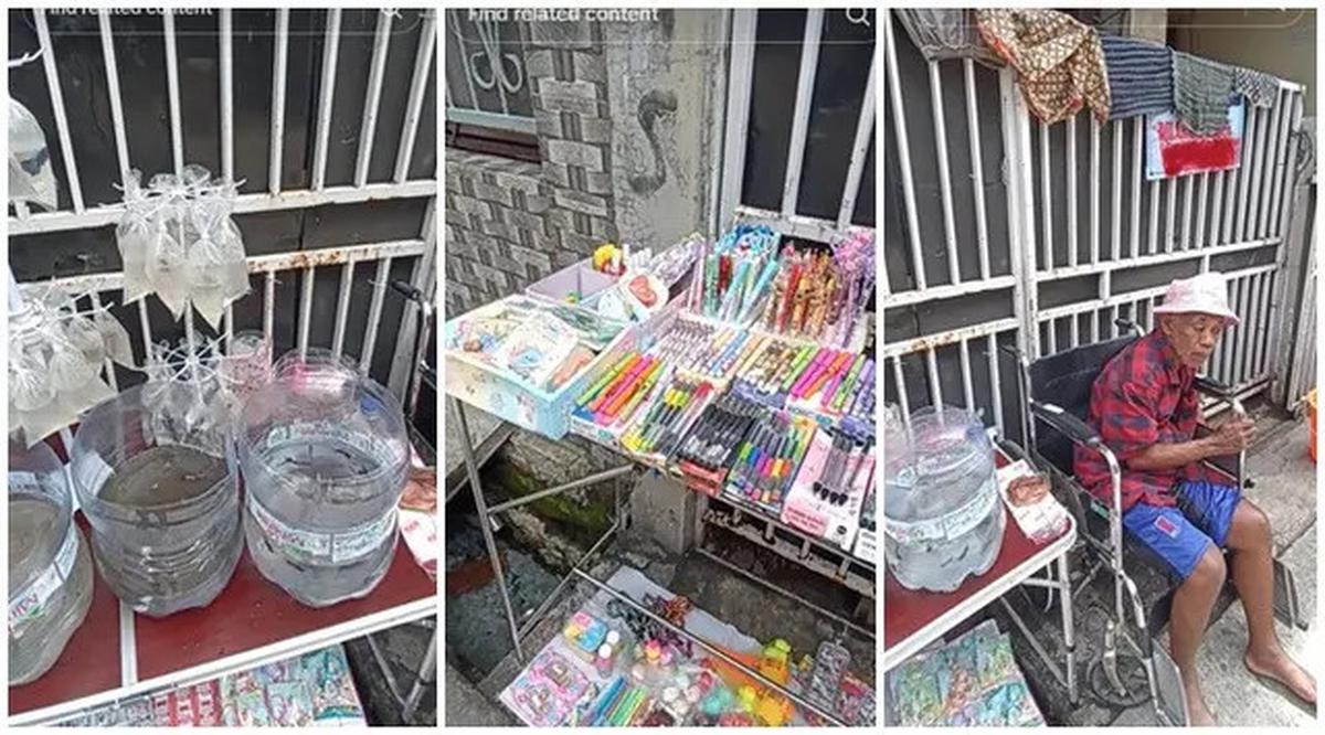 6 Potret Terbaru Pak Tarno Kondisinya Bikin Prihatin, Jualan Ikan Cupang Pakai Kursi Roda