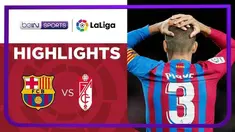 Berita video highlights laga pekan kelima Liga Spanyol (LaLiga) 2021/2022 antara Barcelona melawan Granada yang berakhir dengan skor 1-1, Selasa (21/9/2021) dinihari WIB.