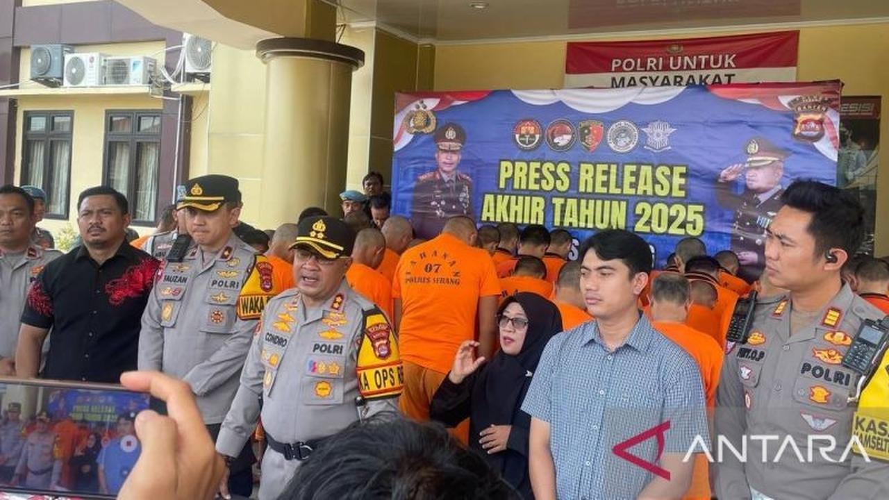 Kriminalitas Serang Banten 2025: Kasus 3C dan Kekerasan Anak Dominasi Angka Kejahatan