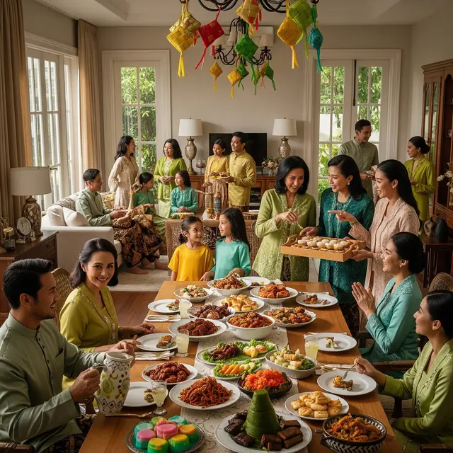 Open House Lebaran (Gemini AI)