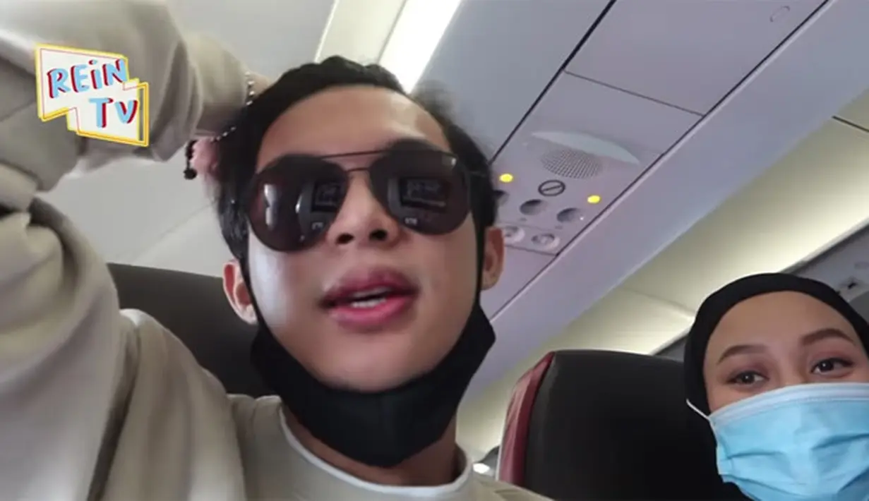 Rey Mbayang dan Dinda Hauw (Youtube/Rein Tv)