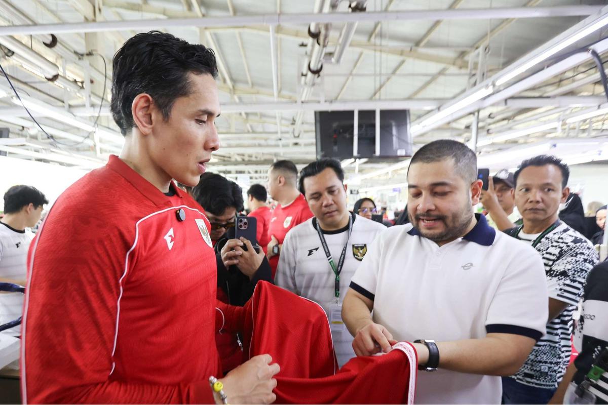 Pembuatan Jersey Timnas Indonesia