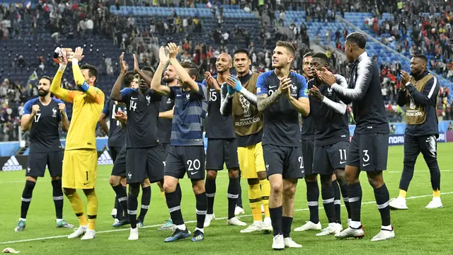 Pesta Bola Rusia, Piala Dunia 2018, Prancis