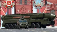 Yars RS-24 intercontinental ballistic missile milik Rusia (Reuters)