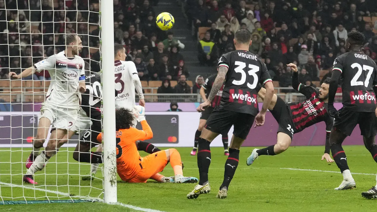 AC Milan vs Salernitana, Serie A Liga Italia