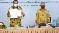 Kado HUT ke-63 Tahun, Peresmian Kilang Langit Biru Cilacap dan Kerjasama Proyek Strategis
