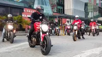 Komunitas Ducati Motors Club Indonesia menggelar aksi sosial di bulan Ramadan dengan menyambangi Yayasan Al Kahfi yang berlokasi di Lenteng Agung, Jakarta Selatan. (Foto: DMC)