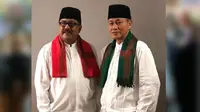 Rano Karno dan Haji Embay Mulya Syarief. (Liputan6.com/Yandhi Deslatama)