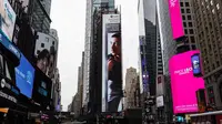 Perasaan Aziz Hedra Campur Aduk Wajahnya Mejeng di Times Square, Khayalan jadi Kenyataan