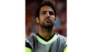 Rencananya, Cesc Fabregas akan bermain untuk klub asal London, Chelsea, hingga lima tahun ke depan, (13/6/2014). (REUTERS/Jon Nazca)
