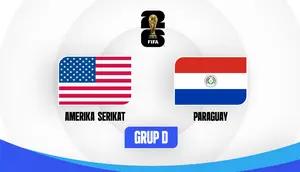 Cover prediksi Amerika Serikat versus Paraguay di Piala Dunia 2026. (Bola.com/Tim Multimedia)