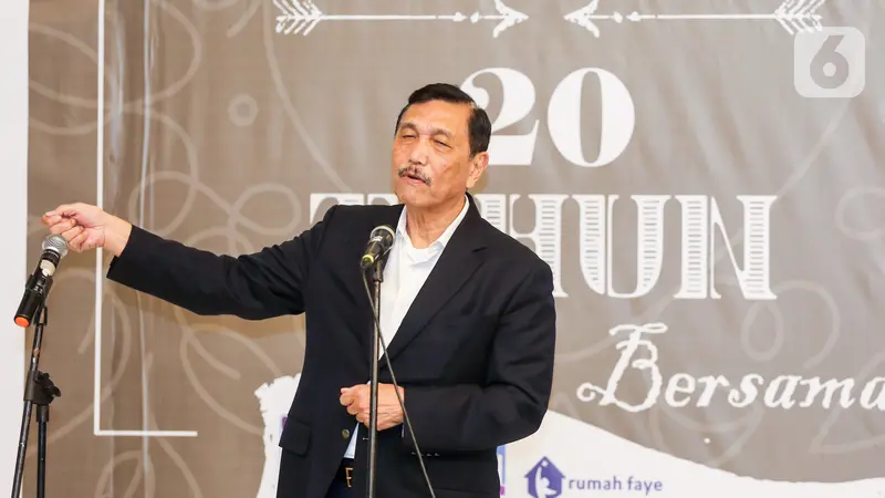 Pendiri dan Ketua Pembina Yayasan Del, Luhut Binsar Pandjaitan. (Liputan6.com/Fery Pradolo)