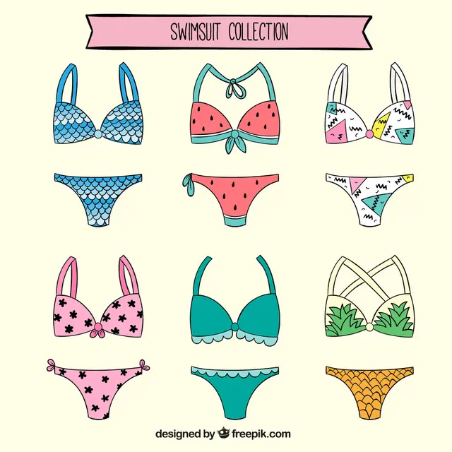 Ilustrasi bikini. (Freepik)