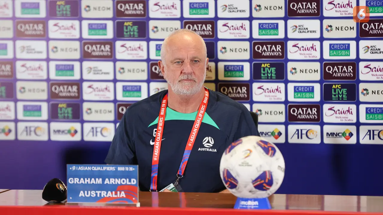 Konferensi Pers Jelang Laga Kualifikasi Piala Dunia 2026, Timnas Indonesia vs Australia