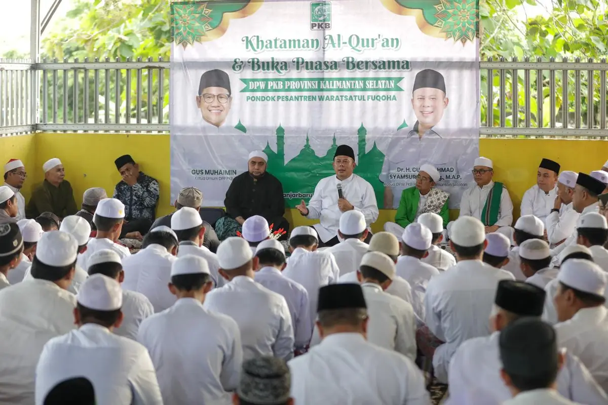 Dewan Pengurus Wilayah (DPW) Partai Kebangkitan Bangsa (PKB) Kalimantan Selatan (Kalsel) menggelar Safari Ramadan  di Sekretariat DPC PKB Kabupaten Banjar, Kamis (26/02/2026) (Istimewa)