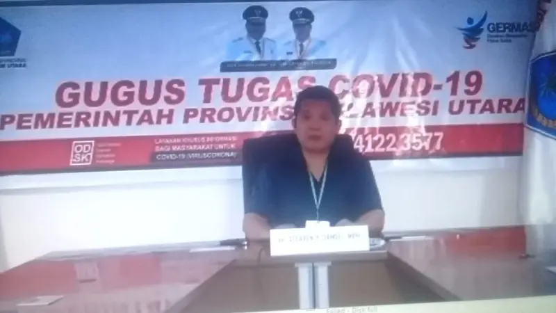 Jubir Gugus Tugas Covid-19 Provinsi Sulut dr Steaven Dandel.