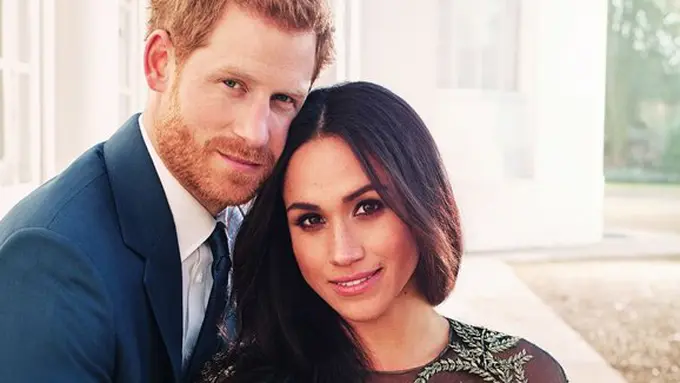 Foto tunangan Harry - Meghan./Copyright twitter.com/kensingtonroyal