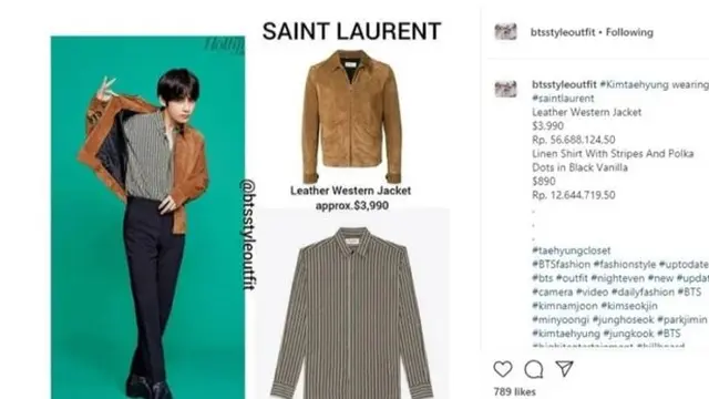 Koleksi V BTS