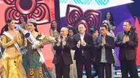 Ketua DPR Bambang Soesatyo meminta Puteri Indonesia 2019 terpilih, Frederika Alexis Cull untuk menjadi duta Pancasila di berbagai belahan dunia (istimewa)