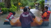 Banjir Kebumen. (Foto: liputan6.com/Polres Kebumen)
