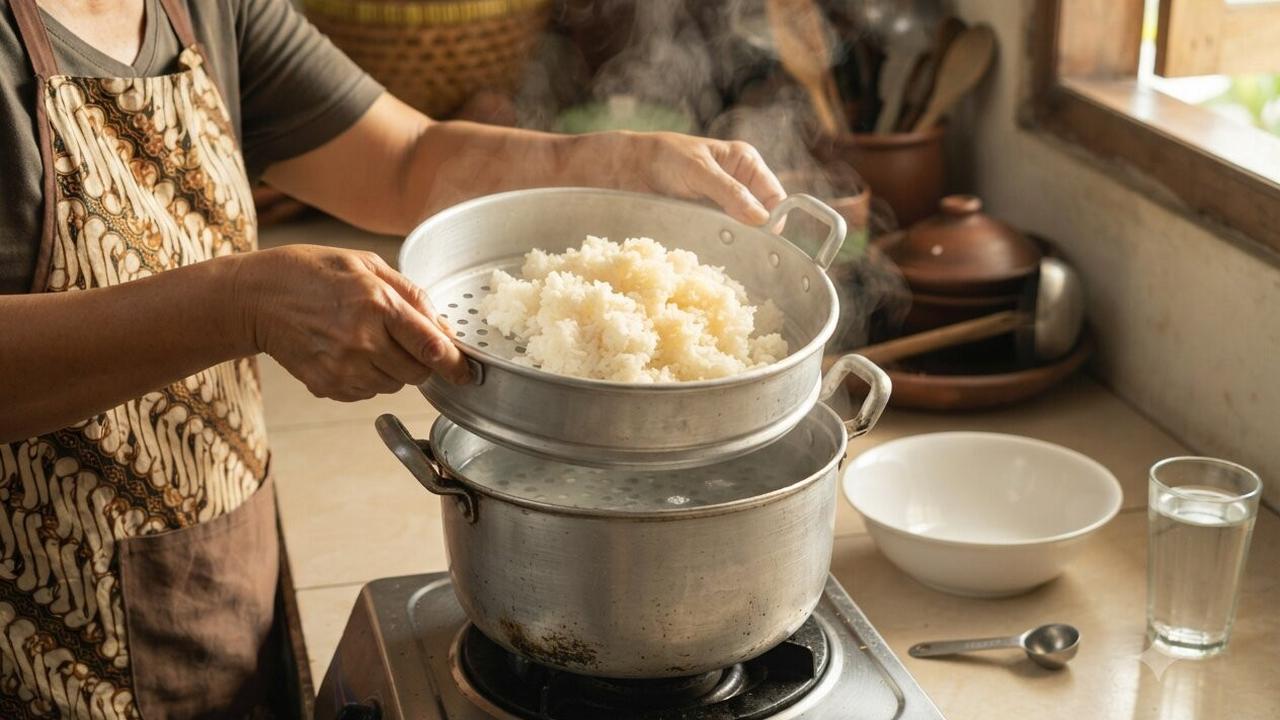 Cara Menghangatkan Nasi Dingin Tanpa Rice Cooker agar Kembali Pulen Seperti Baru Matang