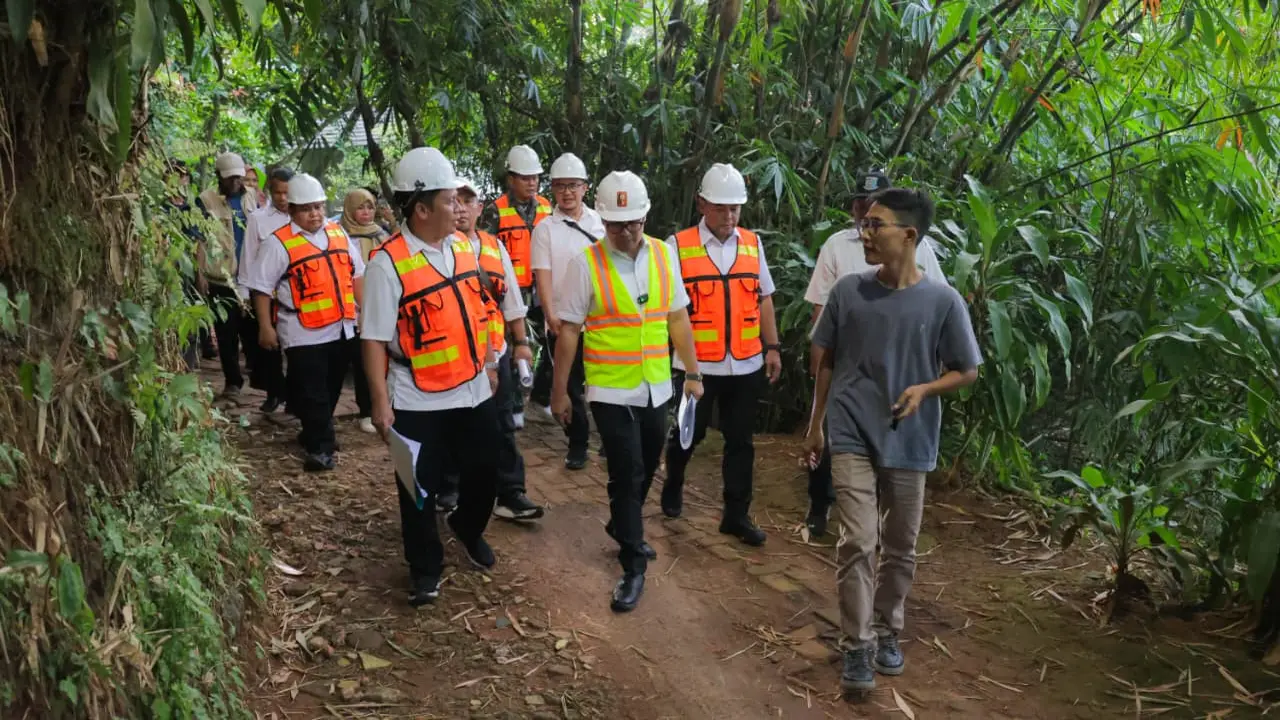 Pemerintah Kota Tangerang Selatan menata kawasan Kampung Kota di Kelurahan Keranggan, Kecamatan Setu, melalui pembangunan berbagai infrastruktur dasar. (Istimewa)