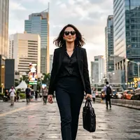 Perempuan Sukses (AI Generated)