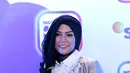 Rizma Uldiandari saat tampil di Indonesian Social Media Awards (ISMA 2K16) yang digelar SCTV di Studio 6 Emtek, Jakarta Barat, Rabu (1/11/2016). (Nurwahyunan/Bintang.com)