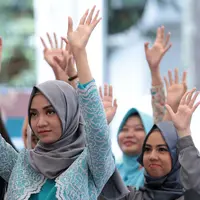 Puteri Muslimah 2017 Audisi Tahap ke-3 (Deki Prayoga/bintang.com)