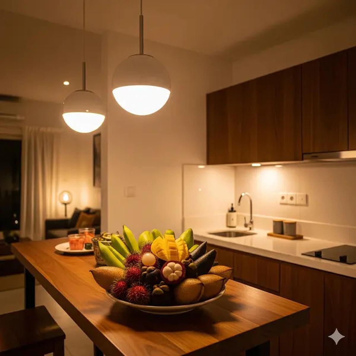 9 Model Dapur Kecil dengan Meja Bar, Solusi Hemat Ruang Tetap Estetik