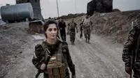 Wanita Cantik Asal Denmark Berperang Lawan ISIS (Instagram Joanna Palani)