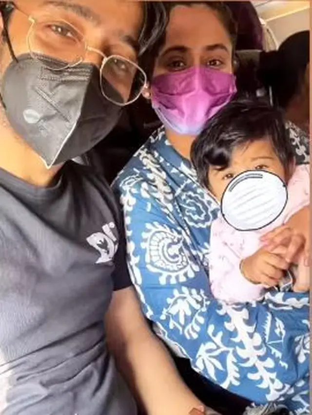 Shaheer Sheikh bersama keluarga kecilnya (Instagram/shaheernsheikh)