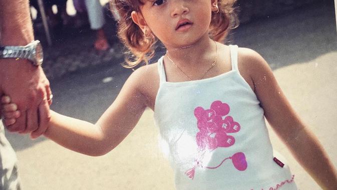 Potret Megan Domani Saat Kecil. (Sumber: Instagram @megandomani1410)