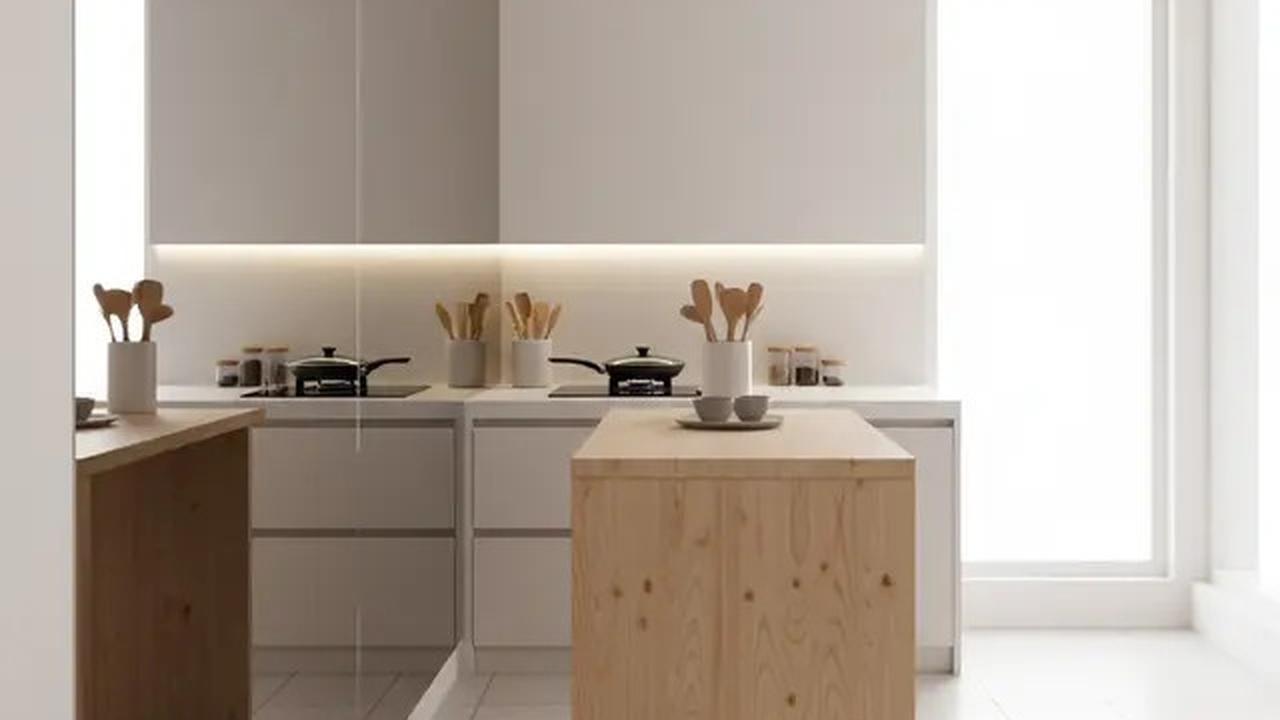9 Model Dapur Kecil dengan Meja Bar, Solusi Hemat Ruang Tetap Estetik