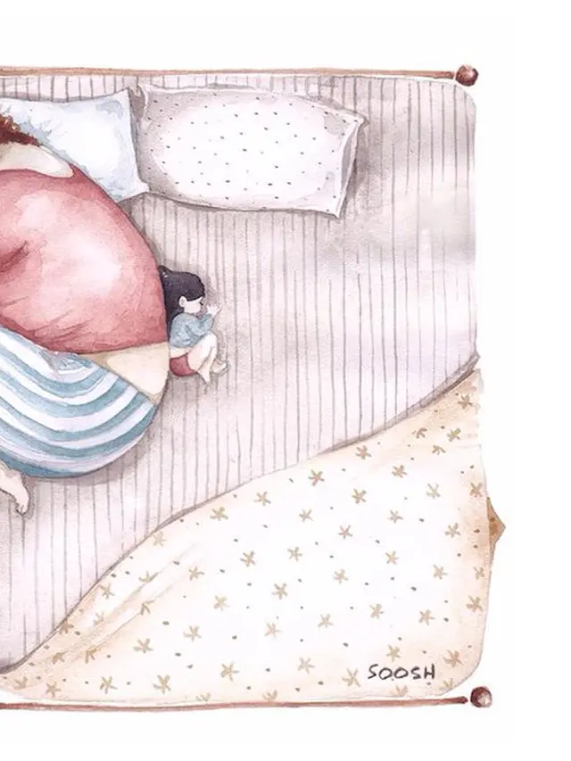 Ilustrasi Ayah-Anak