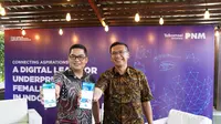 PT Permodalan Nasional Madani (PNM) menggandeng Telkomsel gencarkan digitalisasi layanan kepada 14,7 juta nasabah via aplikasi MekaarDigi. (Liputan6.com/ ist)