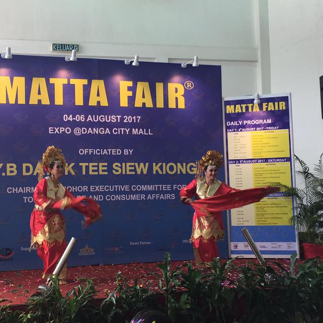 Tarian Minang Berdendang Buka Matta Fair Johor Bahru 2017 Lifestyle Liputan6 Com