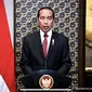 Presiden Joko Widodo atau Jokowi membuka acara ASEAN Ministerial Meeting On Transnational Crime (AMMTC) ke-17. (Youtube Sekretariat Presiden)