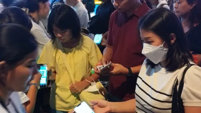 Para pengunjung Java Jazz 2024